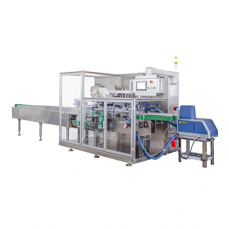Astucciatrice orizzontale multifunzionale automatica