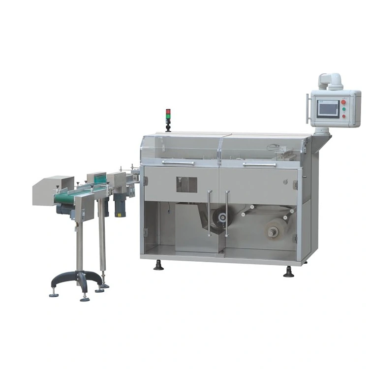 Macchina avvolgitrice automatica con film trasparente